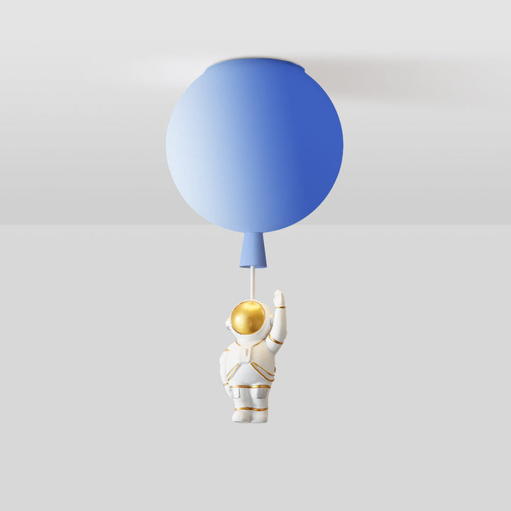 Fateh Moderne Mond/Astronauten LED-Deckenleuchte aus Acryl