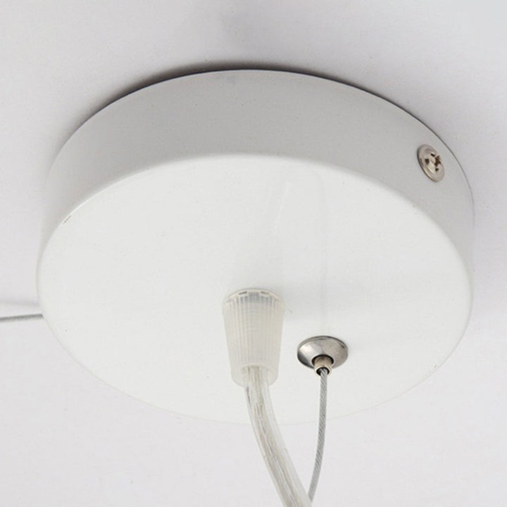 Minori Design Cloud LED-Hängelampe, PVC/Baumwolle, Weiß