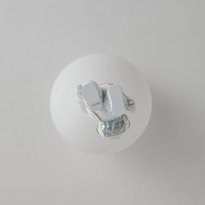 Fateh Moderne Mond/Astronauten LED-Deckenleuchte aus Acryl