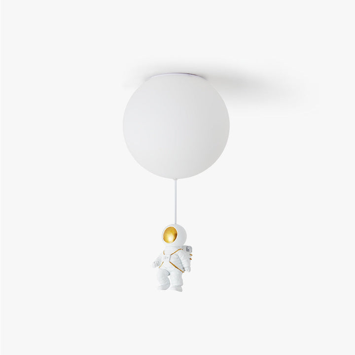 Fateh Moderne Mond/Astronauten LED-Deckenleuchte aus Acryl