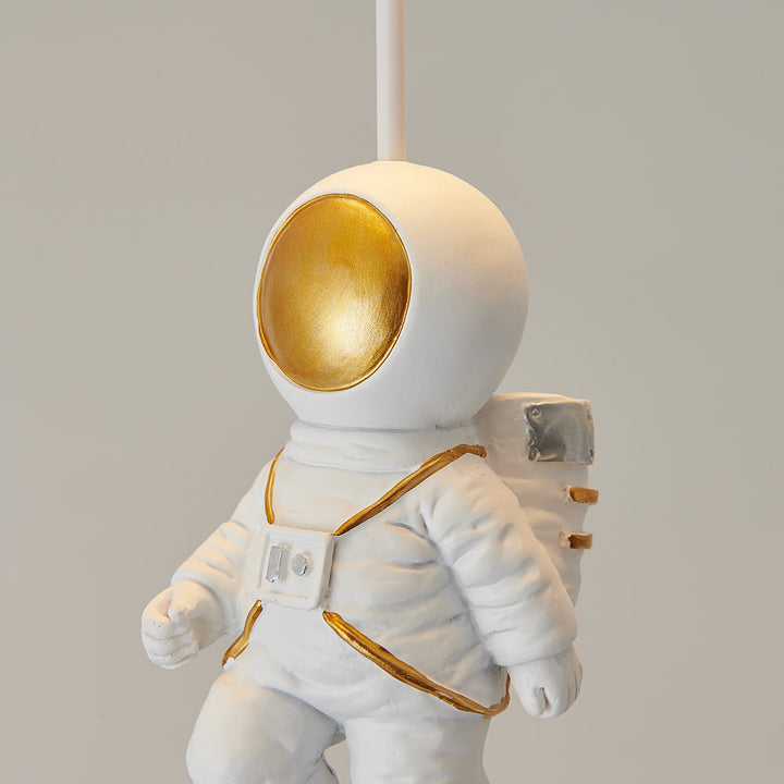 Fateh Moderne Mond/Astronauten LED-Deckenleuchte aus Acryl