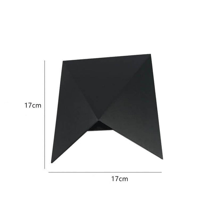 EcoLume – Moderne minimalistische Origami-LED-Wandleuchte mit 1 Licht