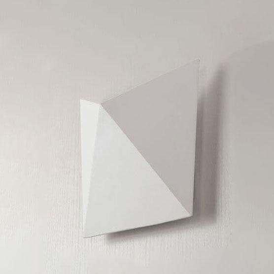 EcoLume – Moderne minimalistische Origami-LED-Wandleuchte mit 1 Licht