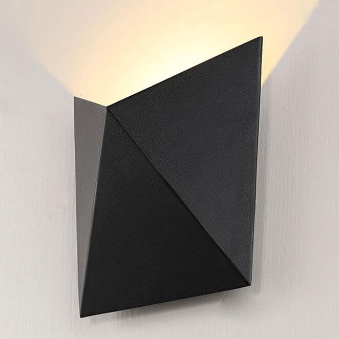 EcoLume – Moderne minimalistische Origami-LED-Wandleuchte mit 1 Licht