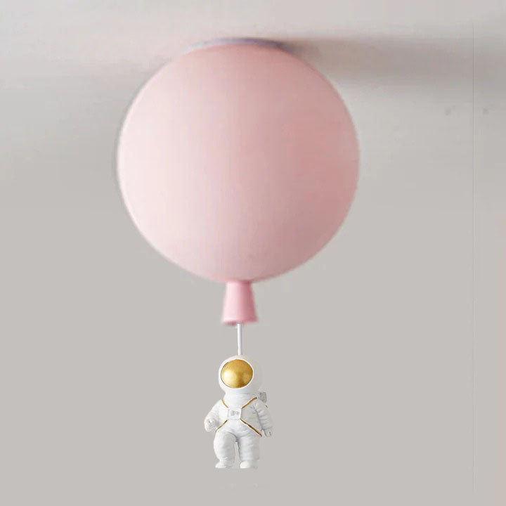 Fateh Moderne Mond/Astronauten LED-Deckenleuchte aus Acryl