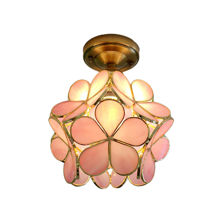 Deckenleuchte mit Blumendekor - PetalLume