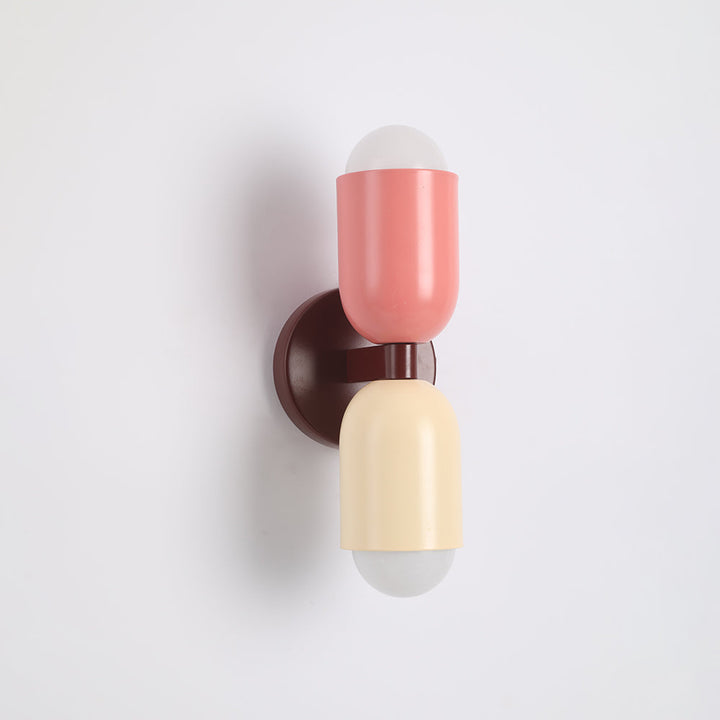 Morandi Design - LED Wandleuchte Metall