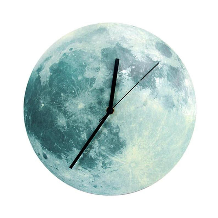 Leuchtende Mond-Wanduhr – Stilvolle Beleuchtung und Zeitanzeige
