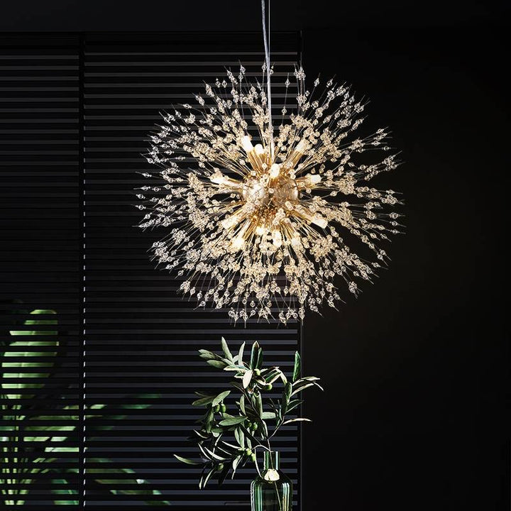 Lili - Design LED-Hängelampe, Weißgold, Metall