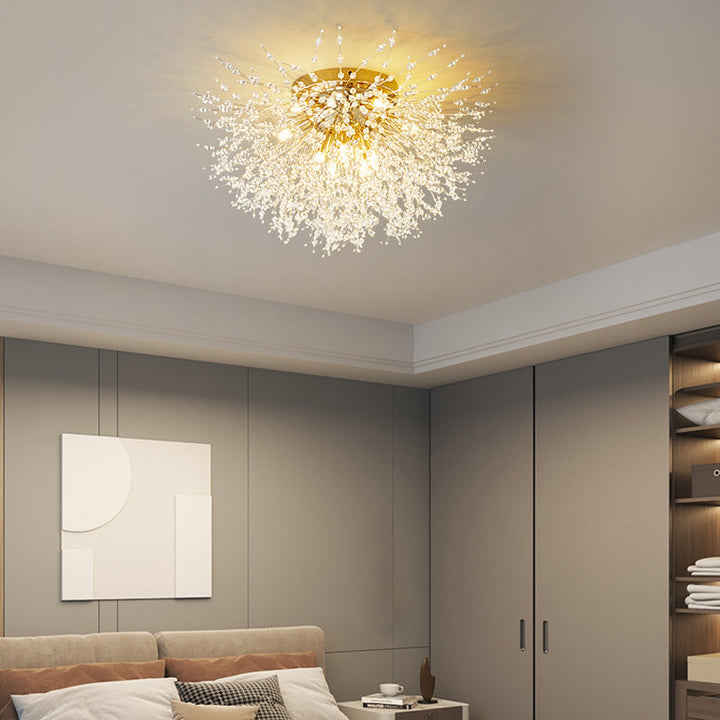 Lili - Design LED-Hängelampe, Weißgold, Metall