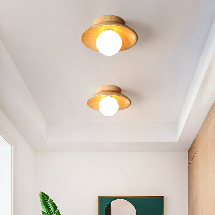 Design-Deckenleuchte aus Holz - ChicWood