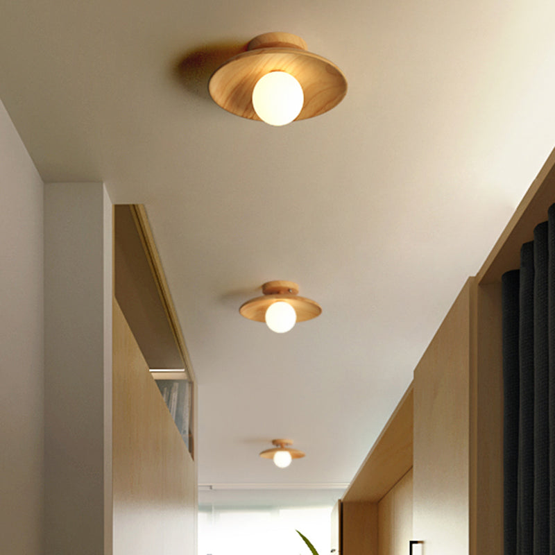 Design-Deckenleuchte aus Holz - ChicWood