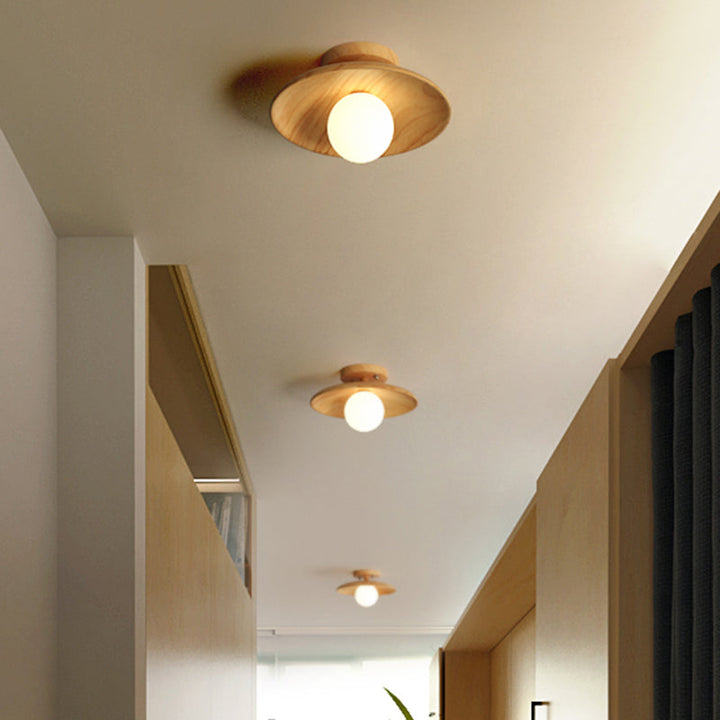 Design-Deckenleuchte aus Holz - ChicWood