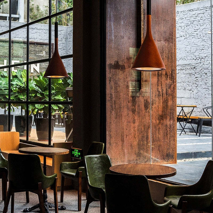 Moderne Dreieckige Hängelampen von Morandi