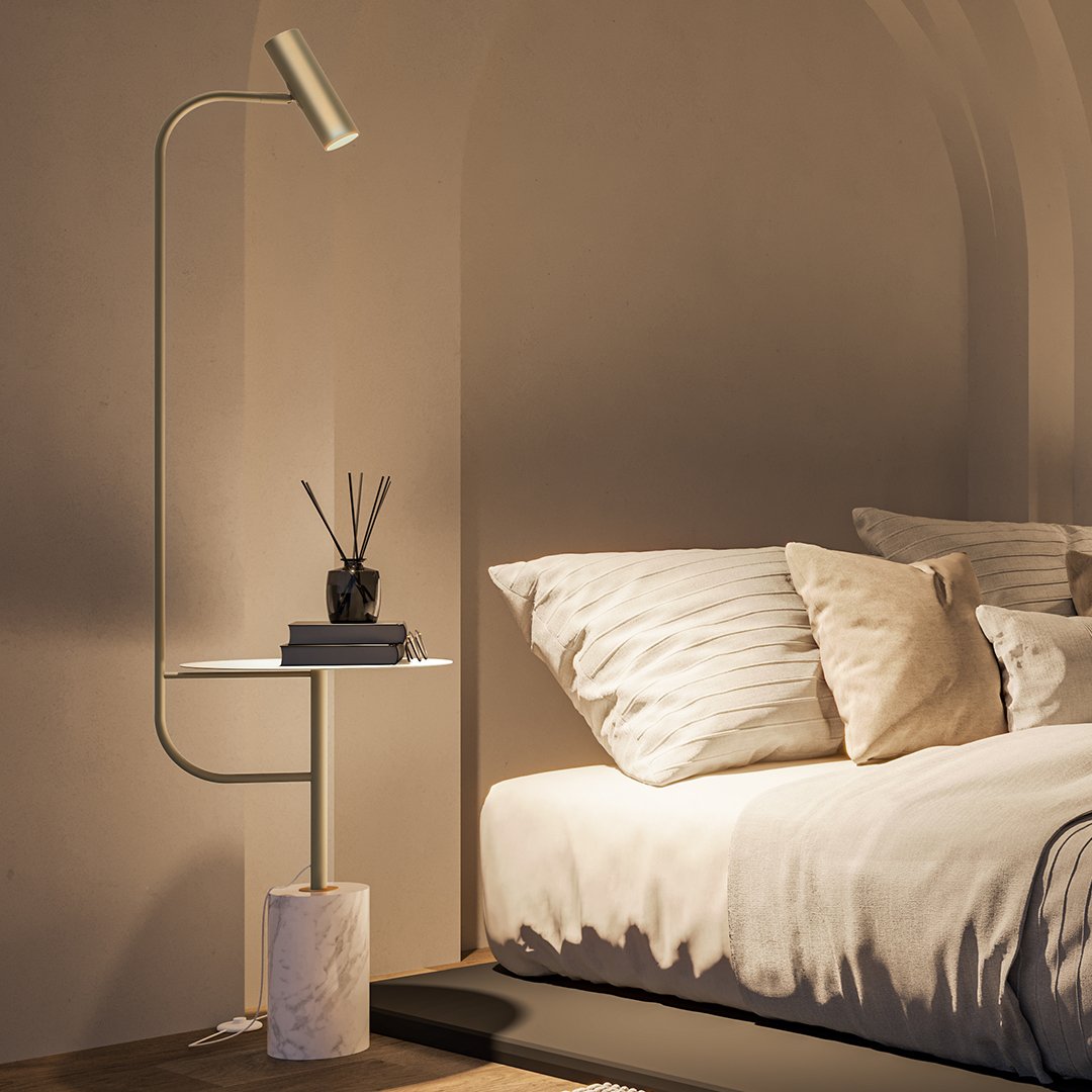 LumiMarble - Stehlampe mit Warmlicht