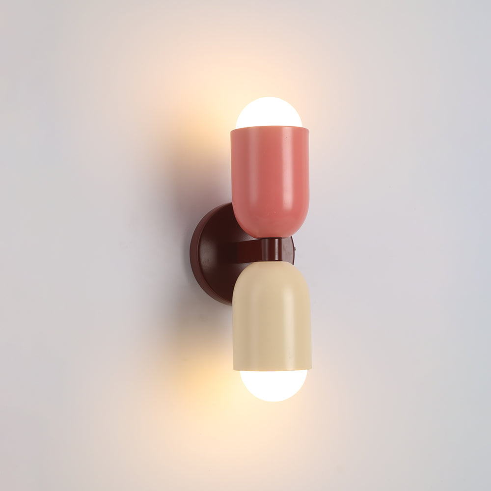 Morandi Design - LED Wandleuchte Metall