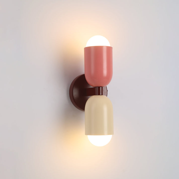 Morandi Design - LED Wandleuchte Metall