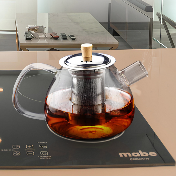 Elegante Teekanne mit Filter - TeaFusion