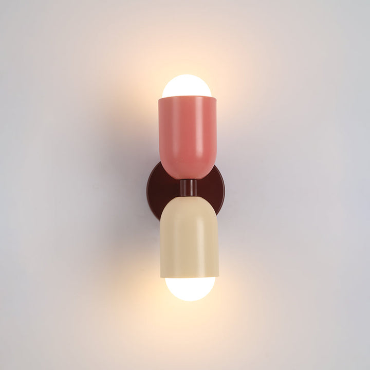 Morandi Design - LED Wandleuchte Metall