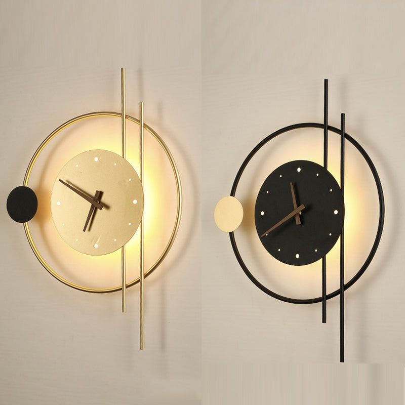 Chronos - Wanduhr Mit LED-Beleuchtung
