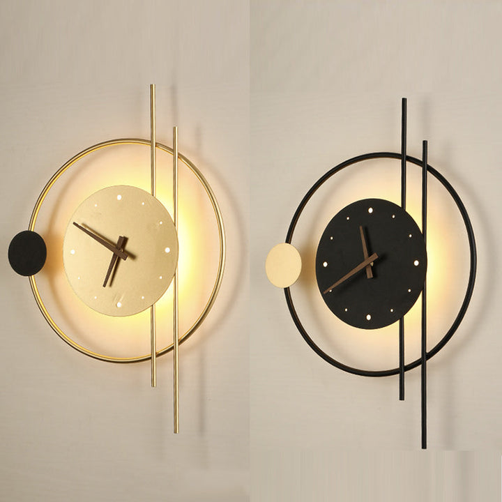 Chronos - Wanduhr Mit LED-Beleuchtung