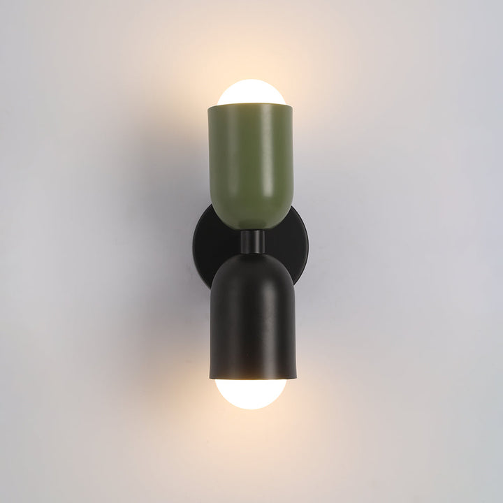 Morandi Design - LED Wandleuchte Metall