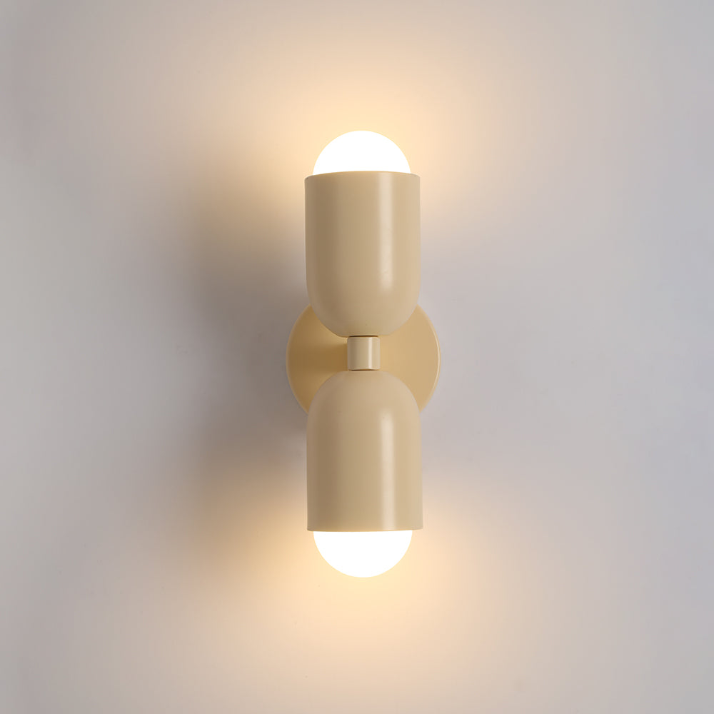 Morandi Design - LED Wandleuchte Metall