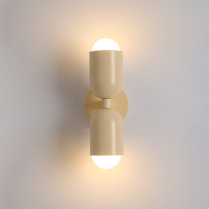 Morandi Design - LED Wandleuchte Metall