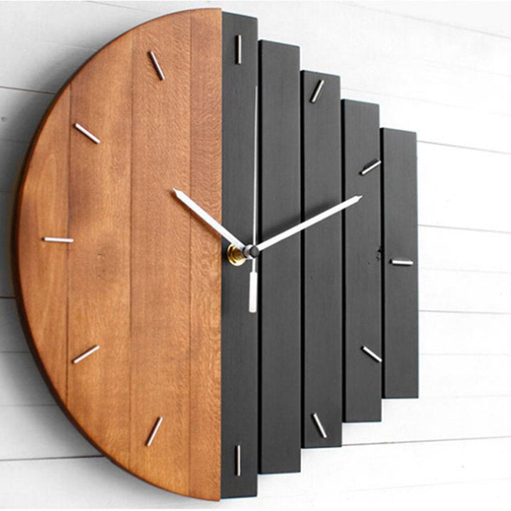 Natürliche Holz-Wanduhr – Elegante Akzente für Ihr Zuhause