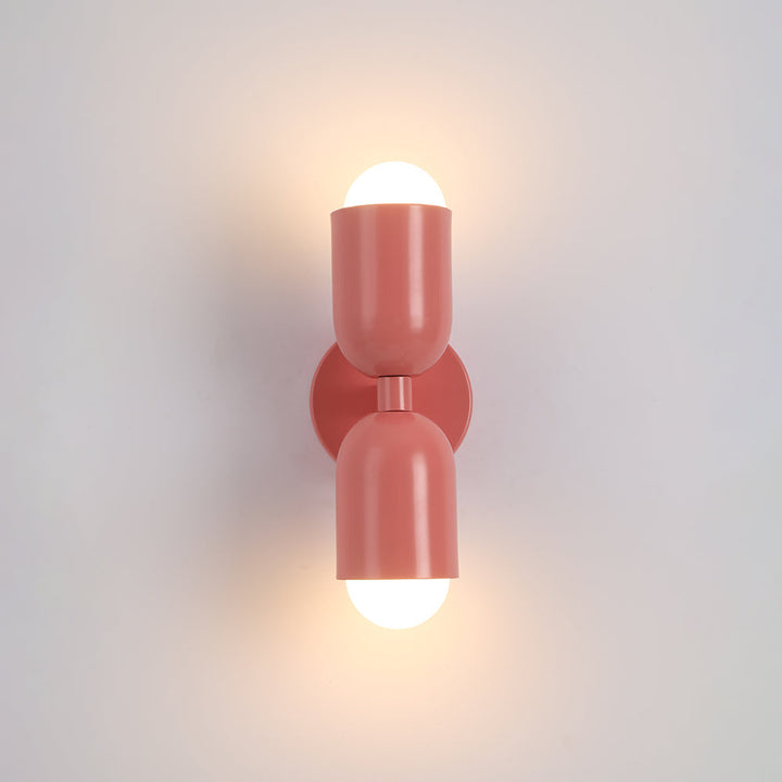Morandi Design - LED Wandleuchte Metall