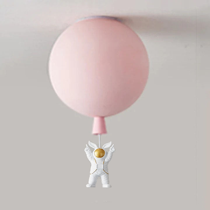 Fateh Moderne Mond/Astronauten LED-Deckenleuchte aus Acryl