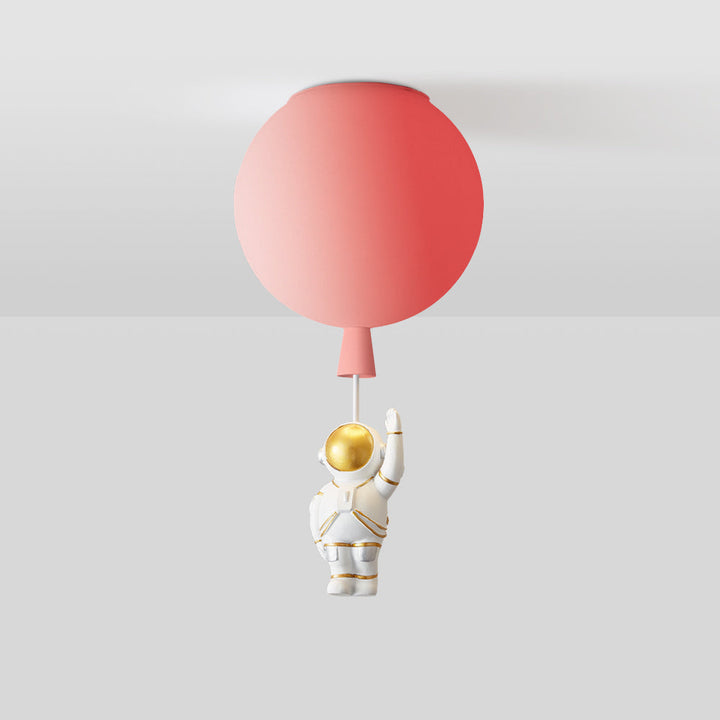 Fateh Moderne Mond/Astronauten LED-Deckenleuchte aus Acryl