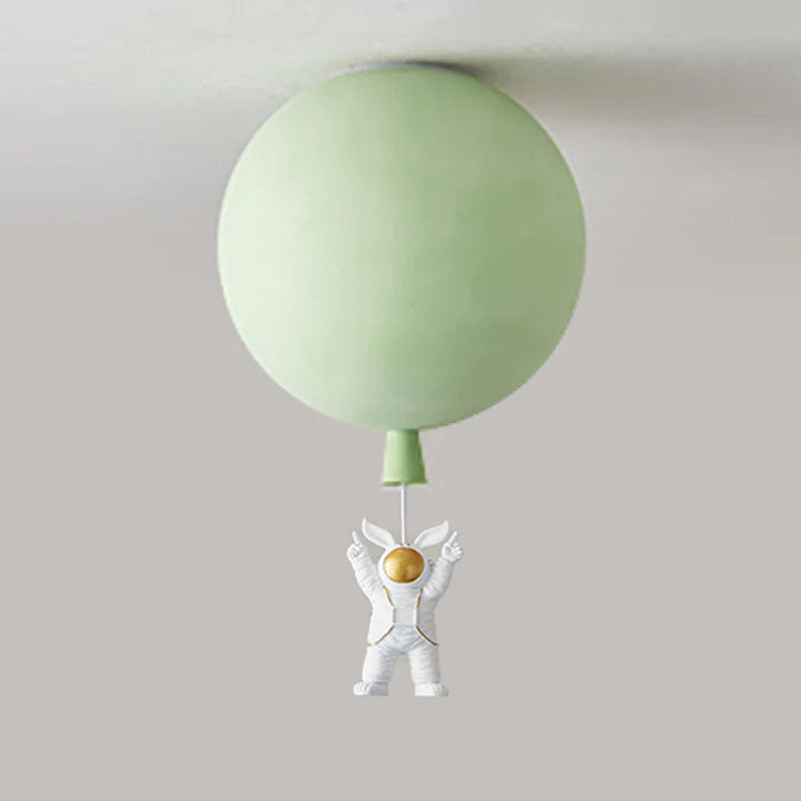 Fateh Moderne Mond/Astronauten LED-Deckenleuchte aus Acryl
