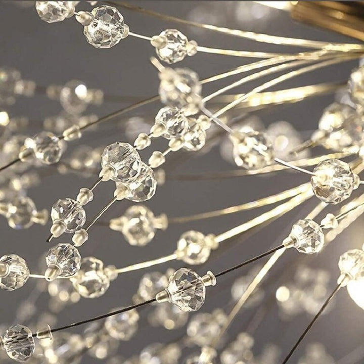 Lili - Design LED-Hängelampe, Weißgold, Metall