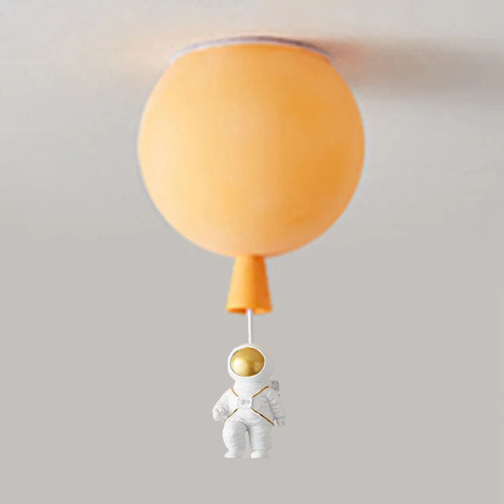 Fateh Moderne Mond/Astronauten LED-Deckenleuchte aus Acryl