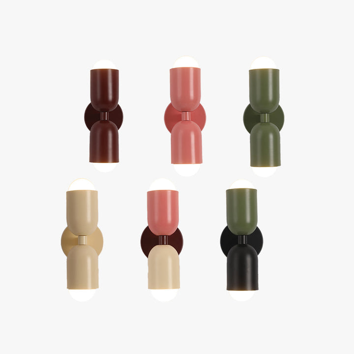 Morandi Design - LED Wandleuchte Metall