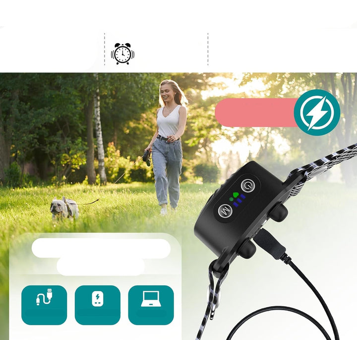 CANINECARE - BarkEase Anti-Bark Halsband | Für Kleine Hunde