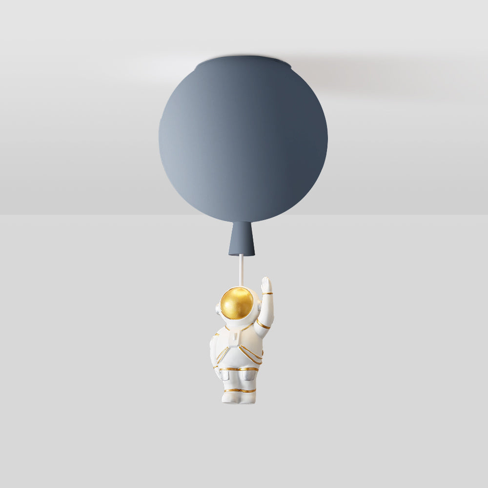 Fateh Moderne Mond/Astronauten LED-Deckenleuchte aus Acryl