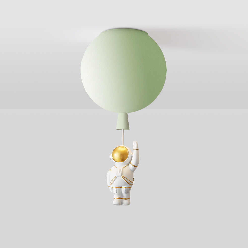 Fateh Moderne Mond/Astronauten LED-Deckenleuchte aus Acryl