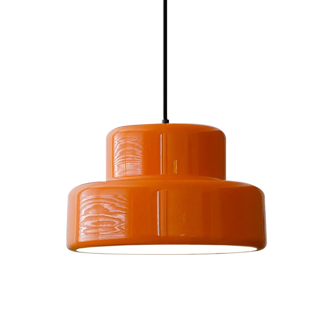 Design Orange Hängeleuchte - RetroSphere