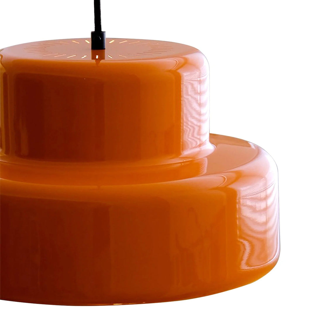 Design Orange Hängeleuchte - RetroSphere