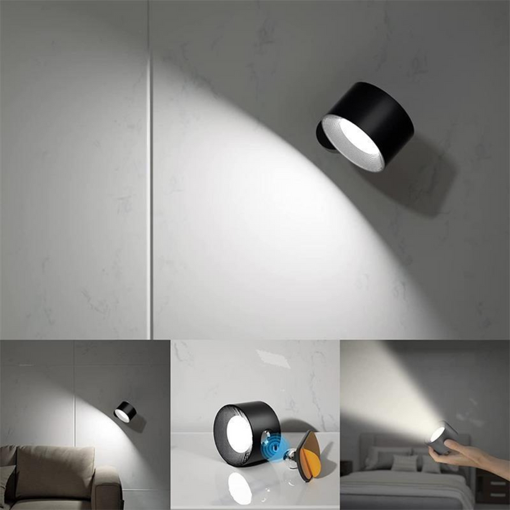 FlexiLamp – Kabellose Wiederaufladbare 360° Wandleuchte