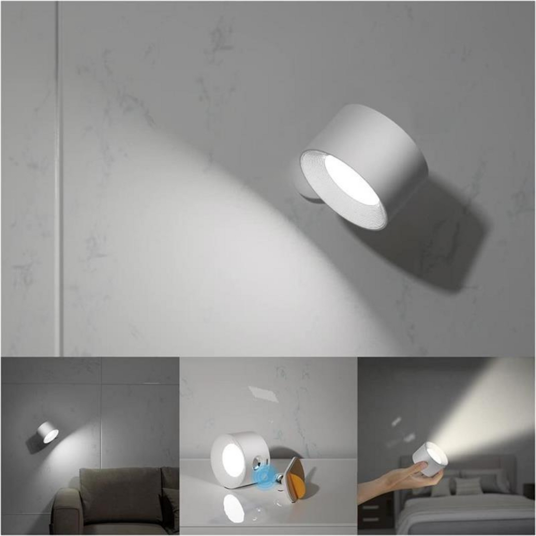 FlexiLamp – Kabellose Wiederaufladbare 360° Wandleuchte