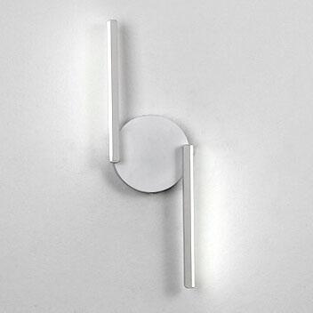 LumiLine – Moderne LED-Wandleuchte aus Aluminium mit minimalistischen Kurven