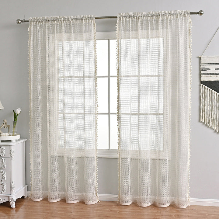 ChicVoile - Beige Voile-Vorhänge, die Eleganz und Weichheit für jeden Raum vereinen