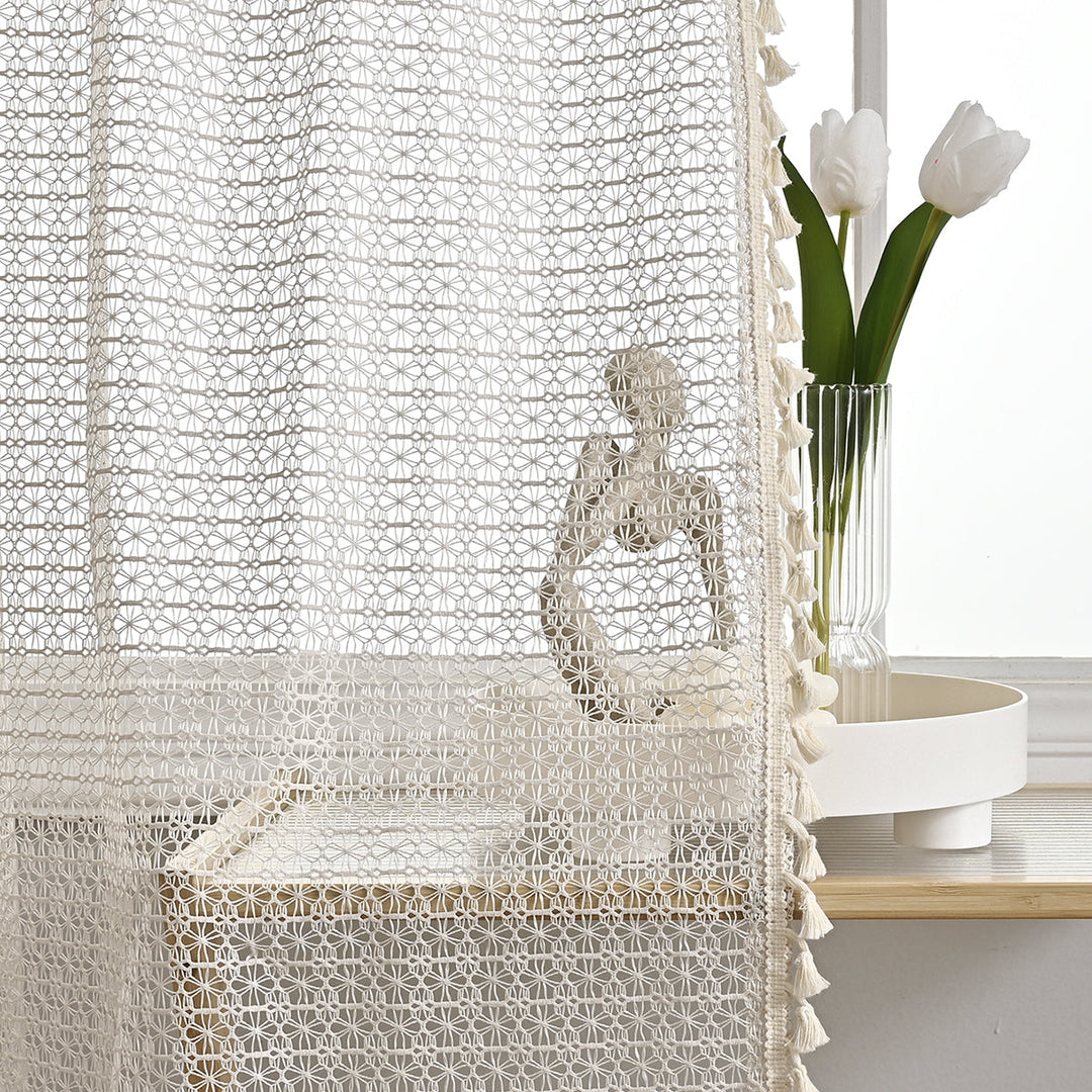 ChicVoile - Beige Voile-Vorhänge, die Eleganz und Weichheit für jeden Raum vereinen