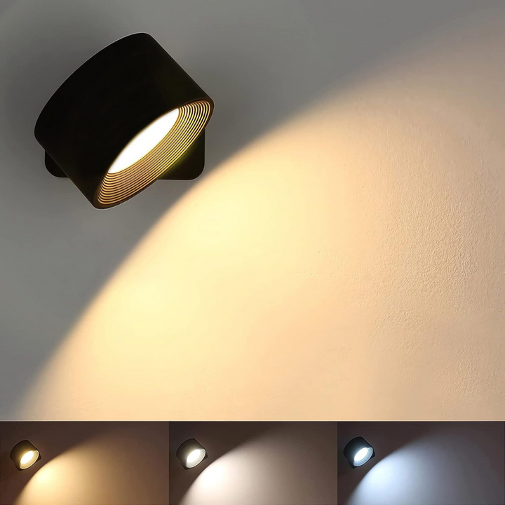 FlexiLamp – Kabellose Wiederaufladbare 360° Wandleuchte