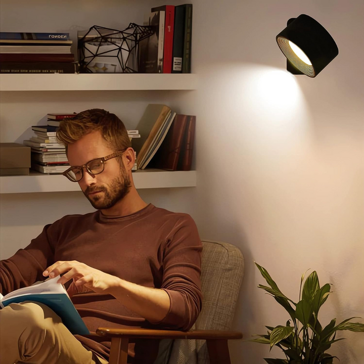 FlexiLamp – Kabellose Wiederaufladbare 360° Wandleuchte
