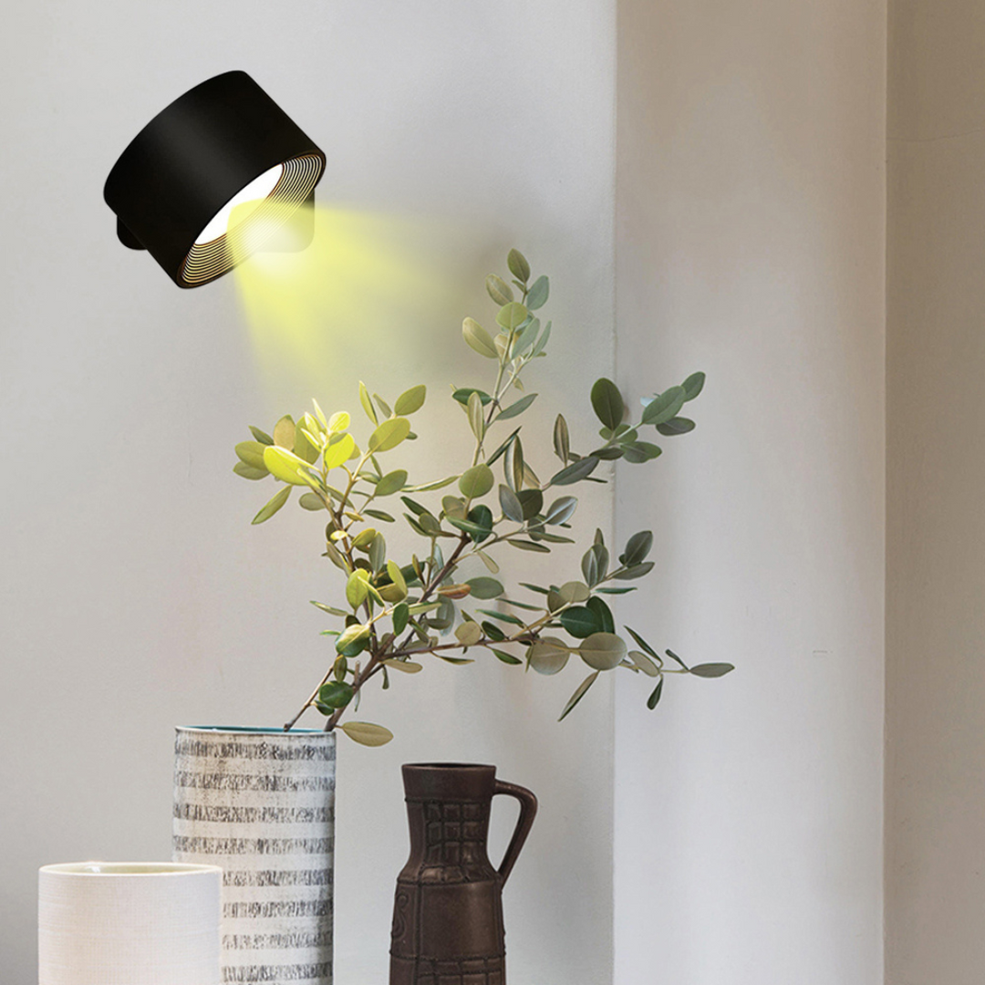 FlexiLamp – Kabellose Wiederaufladbare 360° Wandleuchte