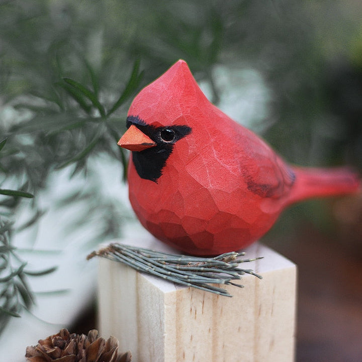 NORDICA - Skandinavische Vogelfiguren aus Holz | Dekorative Ornamente